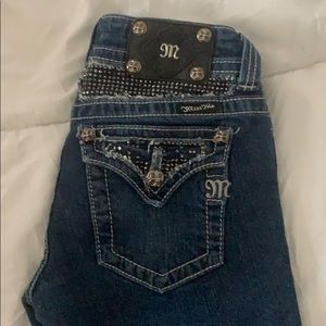Miss Me size 28 studded jeans